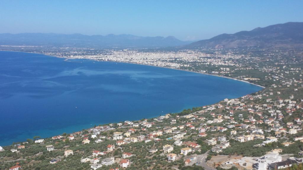 Messinian Blue Seaside Villa Kalamáta Buitenkant foto